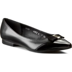 Baleriny damskie lakierowane: Baleriny ANN MEX – 6609 01S+01L Czarny