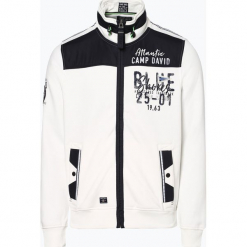 Camp David - Męska bluza rozpinana, czarny. Czarne bejsbolówki męskie Camp David, m. Za 569,95 zł.