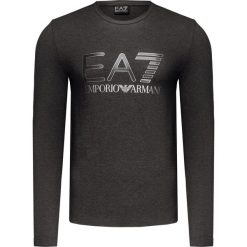 T-shirt EA7 EMPORIO ARMANI Szary. Szare t-shirty męskie marki EA7 Emporio Armani, z okrągłym kołnierzem. Za 222,00 zł.