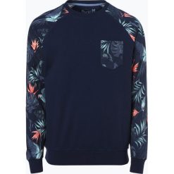 Bluzy męskie: DENIM by Nils Sundström – Męska bluza nierozpinana, niebieski