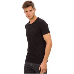 Galvanni T-Shirt Męski Nobuka M Czarny. Czarne koszulki męskie GALVANNI, m, bez wzorów, bez kołnierzyka, z krótkim rękawem, krótkie. Za 109,00 zł.