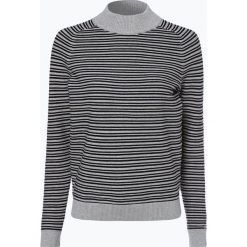 Tommy Hilfiger - Sweter damski, szary. Szare swetry damskie TOMMY HILFIGER, m, w paski, bez rękawów, bez kaptura. Za 299,95 zł.