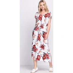 Sukienki: Biała Sukienka Vivid Auburn