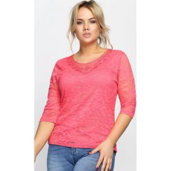 Bluzki damskie: Koralowa Bluzka Coralline