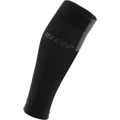 Opaska Kompresyjna Cep Calf Sleeves 3.0 M Szaro-Czarne. Szare skarpetki męskie CEP, bez wzorów, ze skóry. Za 139,99 zł.