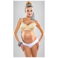 Bielizna ciążowa: Biustonosz AMAM Biały 75G