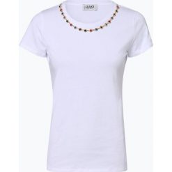Liu Jo Collection - T-shirt damski, czarny. Czarne t-shirty damskie Liu Jo Collection, s, z aplikacjami, glamour, bez kołnierzyka. Za 399,95 zł.