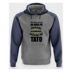 Bluza męska dwukolorowa Najważniejsi mówią mi. Bluzy męskie MegaKoszulki, m, bez wzorów, z kapturem, bez rękawów. Za 114,90 zł.