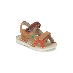 Sandały Dziecko Kickers WOAZAKI BIS. Pomarańczowe sandały chłopięce marki Kickers. Za 209,40 zł.