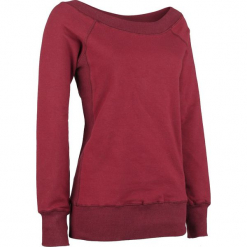 Forplay Sweater Bluza damska bordowy. Czerwone bluzy damskie Forplay, s, prążkowane. Za 54,90 zł.