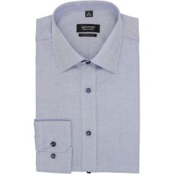 Koszula bexley 2292 długi rękaw custom fit niebieski. Niebieskie koszule męskie Recman, m. Za 69,99 zł.