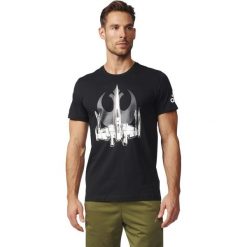 Koszulki sportowe męskie: Adidas Koszulka X-Wing czarna r. XL (BK2840)