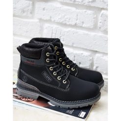 Czarne Traperki Splendid Crown. Czarne buty zimowe damskie vices. Za 99,99 zł.