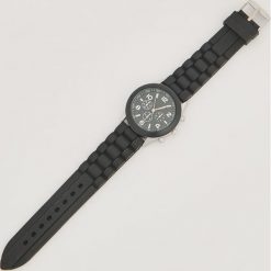 Sportowy zegarek - Czarny. Czarne zegarki damskie Sinsay. Za 24,99 zł.