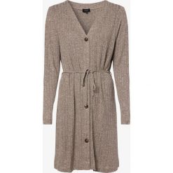 Aygill's - Kardigan damski, beżowy. Brązowe swetry damskie Aygill's, s, bez wzorów, z materiału, bez rękawów, bez kaptura. Za 179,95 zł.