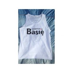 "Awantura o Basię". Białe topy damskie Kurdemol, xl, bez wzorów, z dresówki, z dekoltem na plecach. Za 59,00 zł.