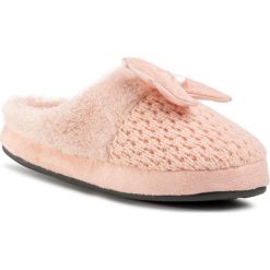 Kapcie S.OLIVER - 5-27104-33 Rose 544. Różowe klapki damskie S.Oliver, z aplikacjami, z tworzywa sztucznego, bez obcasa. Za 99,00 zł.