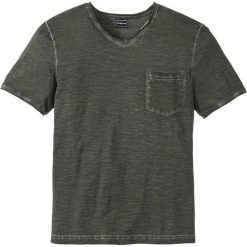 T-shirty męskie: T-shirt Slim Fit bonprix oliwkowy