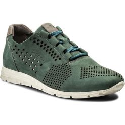 Półbuty JOSEF SEIBEL - Tom 33 52833 869 590 Aqua. Zielone półbuty skórzane męskie marki Josef Seibel, na co dzień. W wyprzedaży za 259,00 zł.
