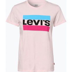 Levi's - T-shirt damski, różowy. Różowe t-shirty damskie Levi's®, s, z nadrukiem, z bawełny, bez kołnierzyka. Za 89,95 zł.