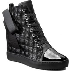 Sneakersy R.POLAŃSKI - 834 Czarny 3D. Czarne półbuty damskie R.Polański, ze skóry. W wyprzedaży za 299,00 zł.