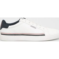 Jack & Jones - Buty. Białe buty sportowe męskie Jack & Jones, z materiału, bez zapięcia. W wyprzedaży za 169,90 zł.