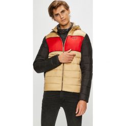 Wrangler - Kurtka. Szare kurtki męskie bomber Wrangler, l, z poliesteru, z kapturem. Za 439,90 zł.