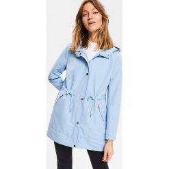 Kurtka parka z kapturem - Niebieski. Niebieskie kurtki damskie Reserved, bez wzorów, z kapturem. Za 179,99 zł.