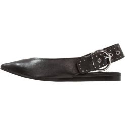 Baleriny damskie lakierowane: Bronx Baleriny black