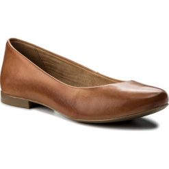 Baleriny LASOCKI - RST-ERICA-02 Camel 2. Pomarańczowe baleriny damskie Lasocki, bez wzorów, ze skóry, bez obcasa. Za 99,99 zł.