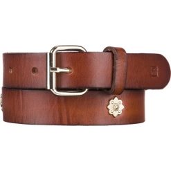 Scotch & Soda Pasek Brązowy. Pomarańczowe paski damskie Scotch & Soda, w paski, ze skóry. Za 221,95 zł.