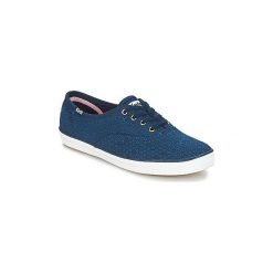 Buty Keds CHAMPION DOT EYELET. Niebieskie trampki i tenisówki damskie Keds, bez wzorów, bez zapięcia. Za 202,30 zł.