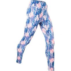 Legginsy sportowe damskie: Legginsy sportowe, dł. 7/8, Level 1 z kolekcji Maite Kelly bonprix biały z nadrukiem