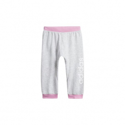 Spodnie treningowe Dziecko adidas Spodnie Linear. Szare spodnie dresowe dziewczęce Adidas. Za 79,95 zł.