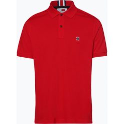 Tommy Hilfiger - Męska koszulka polo – Lewis Hamilton, czerwony. Szare koszulki polo marki TOMMY HILFIGER, z bawełny. Za 299,95 zł.