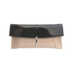 Puzderka: Kopertówka w kolorze beżowo-czarnym – (S)32 x (W)18 x (G)5 cm