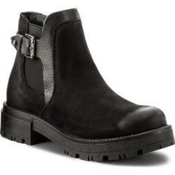 Sztyblety TAMARIS - 1-25801-39 Black 001. Czarne botki damskie na obcasie marki Tamaris, z materiału. W wyprzedaży za 209,00 zł.