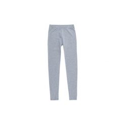 Getry legginsy damskie gładkie. Szare legginsy sportowe damskie TXM, bez wzorów, na fitness i siłownię. Za 19,99 zł.