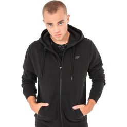 Bluzy męskie: 4f Bluza męska z kapturem H4Z17-BLM002 czarna r. L