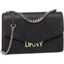Torebka DKNY - Penelope R9431F75 Blk/Gold BGD. Czarne torebki klasyczne damskie DKNY, bez wzorów, ze skóry, klasyczne, bez dodatków. Za 1069,00 zł.
