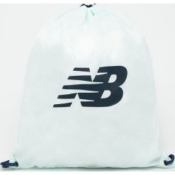 New Balance - Plecak. Zielone plecaki damskie New Balance, z nadrukiem, z poliesteru. W wyprzedaży za 44,90 zł.