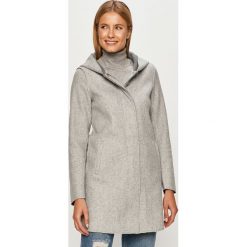 Only - Płaszcz. Czarne kurtki damskie ONLY, s, bez wzorów, z poliesteru. Za 299,90 zł.
