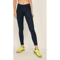 Reebok - Legginsy. Niebieskie spodnie damskie Reebok, s, bez wzorów, z elastanu. Za 159,90 zł.