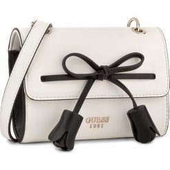 Torebka GUESS - Leila (VG) Mini-Bag HWVG69 64780 WML. Białe listonoszki damskie marki Guess, z aplikacjami. Za 429,00 zł.
