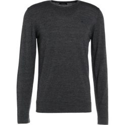 Swetry klasyczne męskie: J.LINDEBERG PERFECT MERINO Sweter black mouline