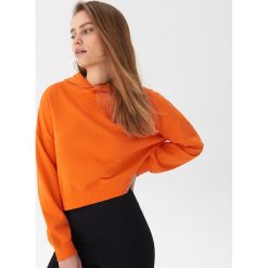 Bluza oversize - Pomarańczowy. Pomarańczowe bluzy damskie House, s, bez wzorów, bez rękawów, bez kaptura. Za 69,99 zł.
