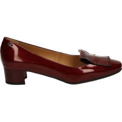 Czółenka - 4470123W04 BO. Czarne czółenka marki Venezia, z materiału, na obcasie. Za 179,00 zł.