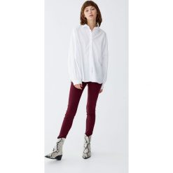 Jeansy skinny fit push up. Szare jeansy damskie Pull&Bear, z jeansu. Za 79,90 zł.