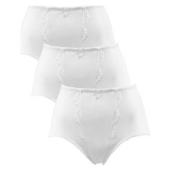 Cellbes Figi 3 Pack biały female biały 34/36. Białe majtki damskie Cellbes, z bawełny. Za 135,00 zł.