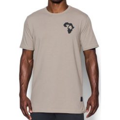 Under Armour Koszulka męska Ali Rumble In The Jungle Tee Beżowa r. M (1299025-599). Brązowe koszulki sportowe męskie Under Armour, m. Za 99,00 zł.